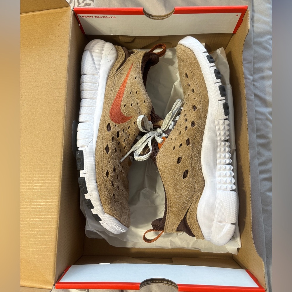 Nike Free Run Trail Dark Driftwood - Picture 2 of 9